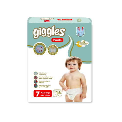 Giggles Baby Pants 17+Kg XXL 16 Pcs L-84